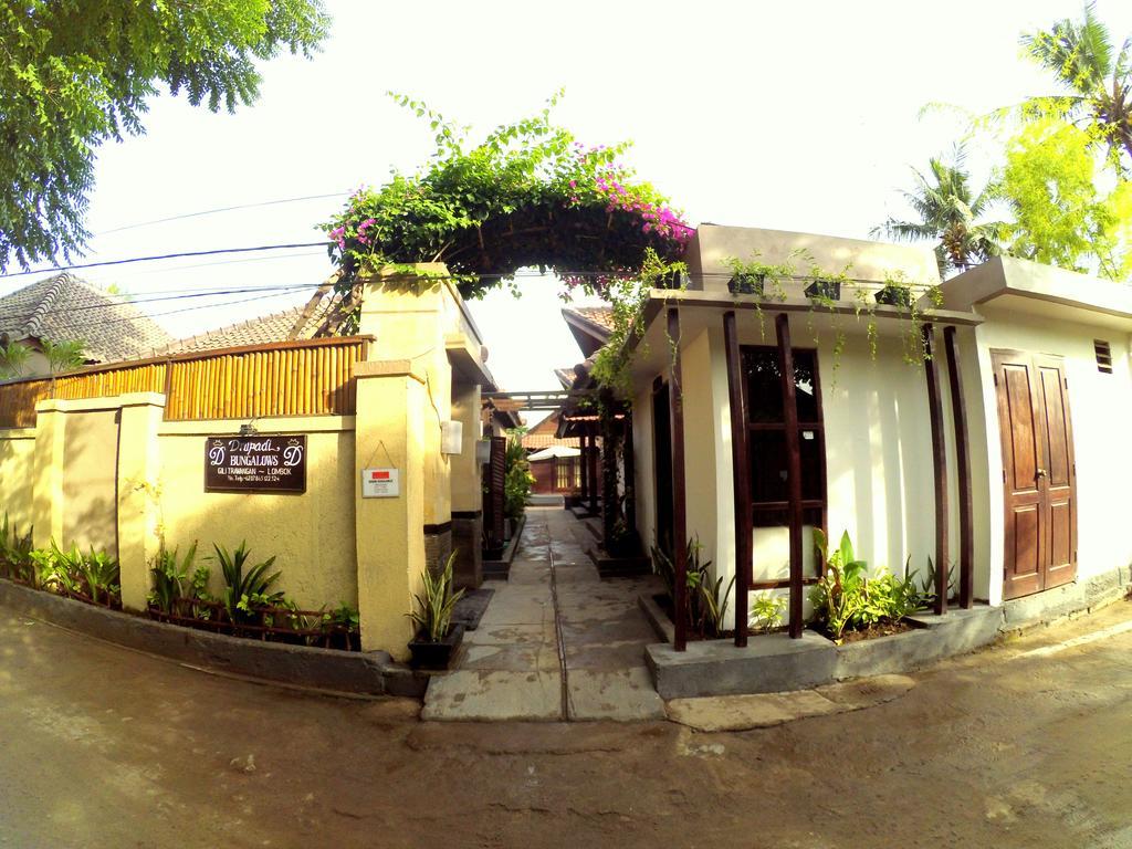 Drupadi Bungalows Gili Trawangan Exterior photo